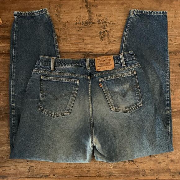 Vintage Levis relaxed fit 550 Orange Tab fits 32 - Picture 3 of 4